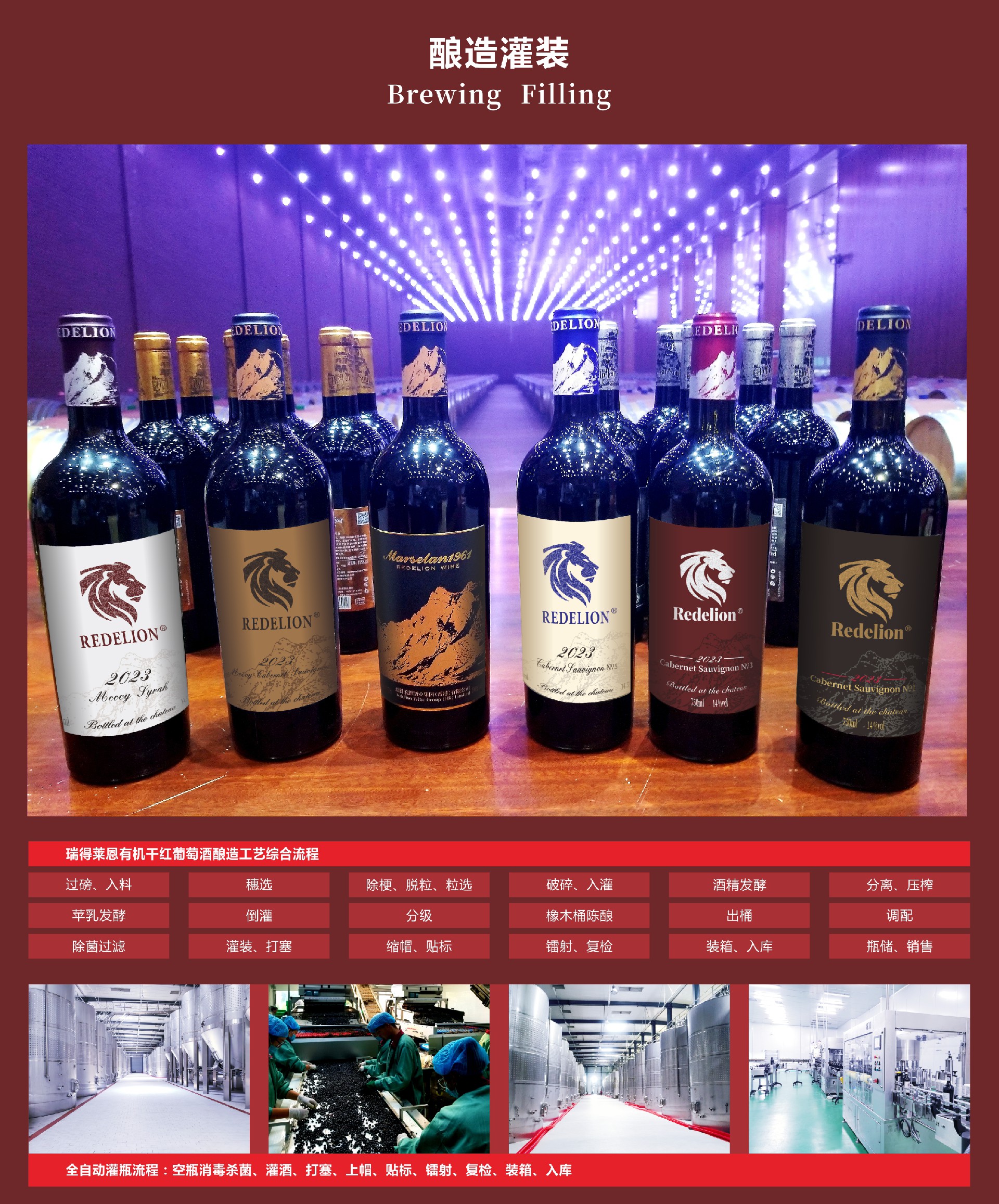 酿造灌装